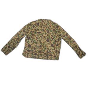 Vintage Western Field Camo Camouflage 60s MCM Duck Hunting Frog Skin Workwear